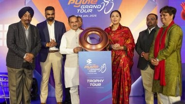 Sports News | Pune Grand Tour Trophy Arrives in Jaipur