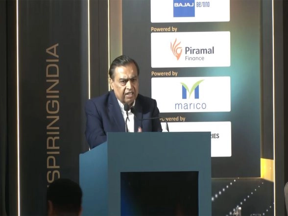 Business News | India Must Become World Leader in AI, Can Present New Model of Development That Combines  Intelligence with Empathy: Mukesh Ambani