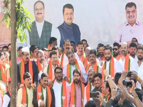 India News | Maharashtra: Major Jolt for MVA and Ajit Pawar's NCP as 20 Leaders Join BJP Ahead of PCMC Polls