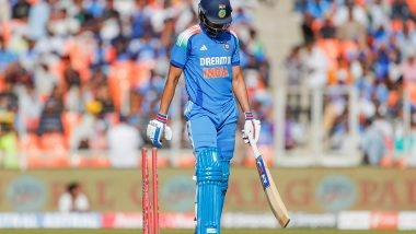 Sports News | No T20 World Cup 2026 for Shubman Gill as Indian ODI-Test Captain Faces Selection Snub