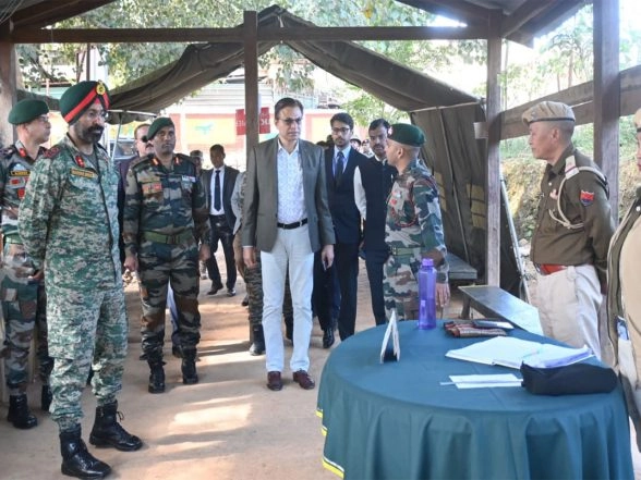 India News | Senior MHA Official Reviews Security, Infrastructure Along India-Myanamar Border