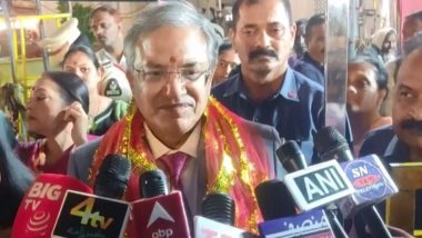 India News | CEC Gyanesh Kumar Offers Prayers at Bhagyalakshmi Temple in Hyderabad