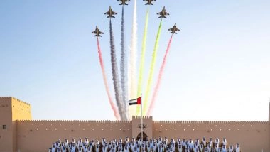 World News | Hamdan Bin Zayed Attends Group Wedding of 86 Grooms from Al Dhafra Region