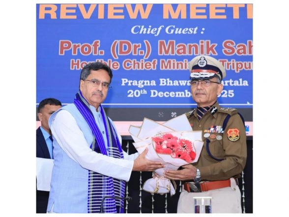 India News | Overall Crime Rate in Tripura Sharply Declined Compared to 2023: Tripura CM Manik Saha