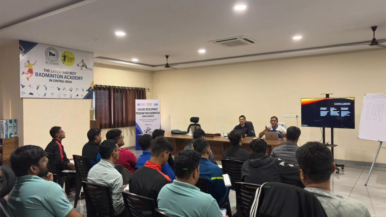 Sports News | Raipur: BAI Conducts First-ever Coaches Development Program Para Badminton (Grassroot)
