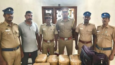 India News | Rameswaram Railway Police Seize 10 Kg of Cannabis