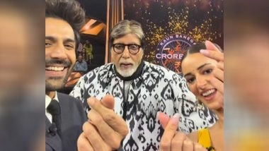 Entertainment News |  Tu Meri Main Tera...!! Big B Turns Kartik, Ananya's Film Title into Tongue Twister