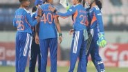Sports News | India Women Keep Sri Lanka in Check; Restrict Visitors to 121/6 in First T20I at Visakhapatnam