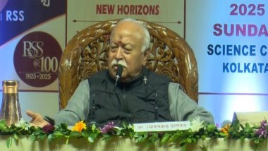India News | RSS Chief Mohan Bhagwat Urges Centre to Act on Persecution of Hindus in Bangladesh