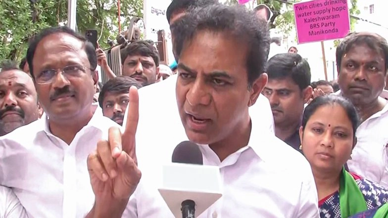 India News | KCR Accuses Centre, Telangana Govt of Betraying State, Alleges Injustice to Palamuru, Neglect of Irrigation Projects
