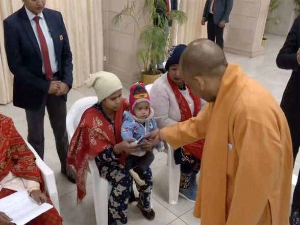 India News | Uttar Pradesh CM Addresses Public Grievances During 'Janta Darshan' in Lucknow