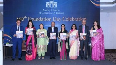 Business News | Don't Resist the AI Wave, Be a Surfer and Ride It, Says Arundhati Bhattacharya at Bombay Chamber's 190th Foundation Day