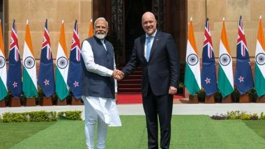 Business News | India-New Zealand FTA to Boost Exports Across Textiles, Pharma, Engineering, Agri and Services Sectors