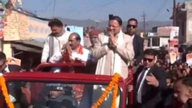 India News | Uttarakhand: CM Dhami Reaches Almora for 'Janata Ke Dwar'