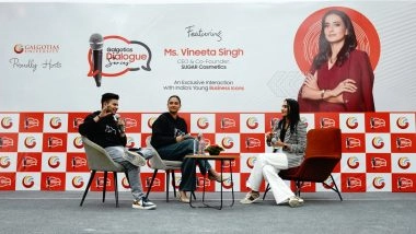 Business News | Galgotias University Hosts Inspiring Galgotias Dialogue Series Featuring Vineeta Singh, Founder & CEO, SUGAR Cosmetics