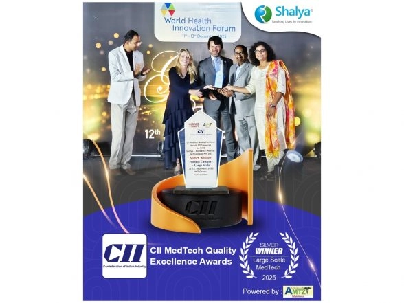 Business News | Shalya's Silver Win at CII MedTech Quality Excellence Awards 2025 Marks Its Entry into India's MedTech Big League