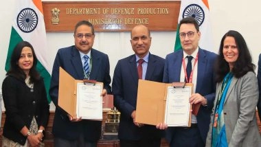 India News | IOL, SAFRAN Sign Collaboration Agreement to Manufacture Two High-precision, Combat-proven Systems in India