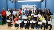 Sports News | Gautam Thakkar Memorial Junior State Badminton Championships: Tiann Upsets Top Seed for Title; Padwal Bags a Double