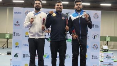 Sports News | National Shooting Championship Competitions: Navy's Kiran Ankush Jadhav Claim 10m Air Rifle Gold