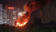 India News | Fire Breaks out at Furniture Warehouse in Surat