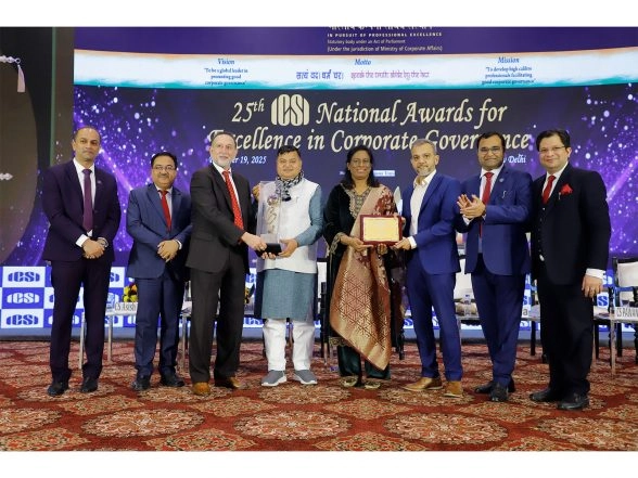 Business News | Greaves Cotton Limited Recognised as "Best Governed Company - Listed Segment: Emerging Category" at the 25th ICSI Award