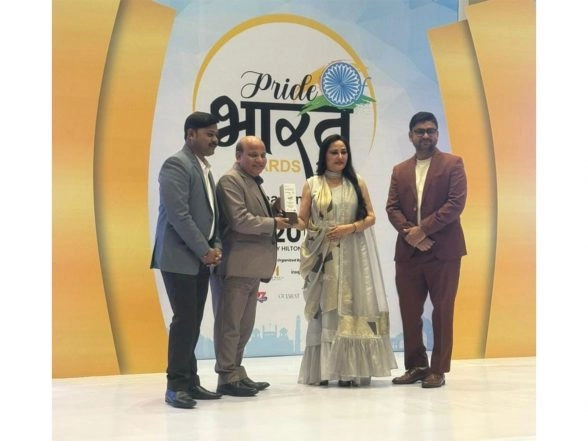 Business News | Surya Roshni Limited Honoured at Pride of Bharat Awards 2025 by Jaya Prada in Ahmedabad