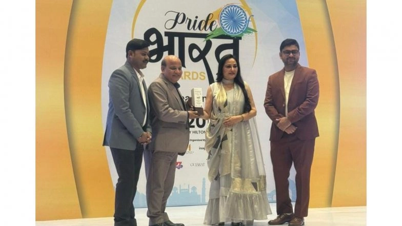 Business News | Surya Roshni Limited Honoured at Pride of Bharat Awards 2025 by Jaya Prada in Ahmedabad