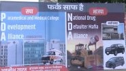India News | Cough Syrup Row: Samajwadi Party Puts Up Hoardings in Lucknow Attacking NDA