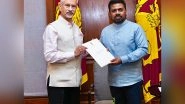World News | EAM Jaishankar Meets Sri Lankan President, Reaffirms India's Support After Cyclone Ditwah