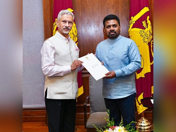 World News | EAM Jaishankar Meets Sri Lankan President, Reaffirms India's Support After Cyclone Ditwah