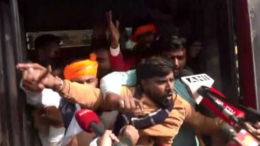 India News | Delhi: VHP and Hindu Group Workers Detained During Protest Against Dipu Das Lynching in Bangladesh