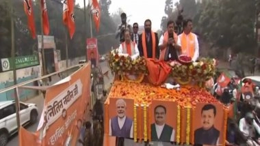 India News | Nitin Nabin Holds Roadshow in Bihar, Marking First Visit After Appointment as BJP National Working President