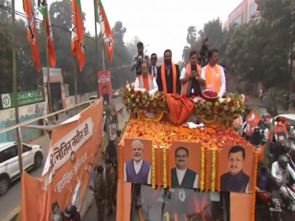 India News | Nitin Nabin Holds Roadshow in Bihar, Marking First Visit After Appointment as BJP National Working President