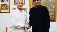 World News | EAM Jaishankar Holds Talks with SL Leader of Opposition on Reconstruction Aid by India Post Cyclone Ditwah
