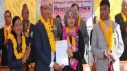 World News | Nepal: Foundation Stone Laid for Construction of Shree Ninyukharka Secondary School Building by Indian Assistance