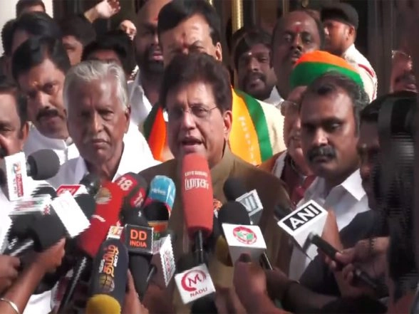 India News | Confident of NDA Majority in Upcoming Tamil Nadu Polls; Will Get Rid of DMK's Corrupt Regime: Piyush Goyal