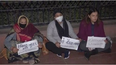 India News | Unnao Rape Victim, Her Family Protests Against Bail to Kuldeep Sengar