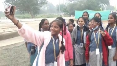 India News | Sriharikota: School Students Excited to Witness ISRO's LVM3 M6 Launch