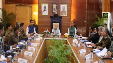India News | Arunachal Pradesh Governor Chairs High-level Security Review Meeting in Itanagar