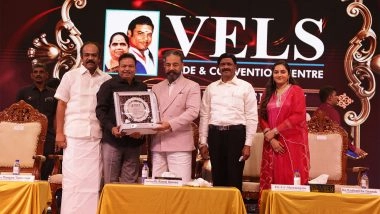 Business News | VELS Trade & Convention Centre Inaugurated in Chennai; Thangam Thennarasu and Dr. Kamal Haasan Grace the Grand Opening