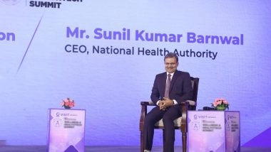 Business News | National Health Authority CEO Dr. Sunil Kumar Barnwal Highlights HealthTech's Pivotal Role in Strengthening India's Healthcare Mission