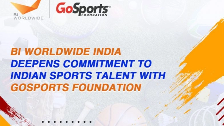 Business News | BI WORLDWIDE India Deepens Commitment to Indian Sports Talent Through Extended Partnership with GoSports Foundation