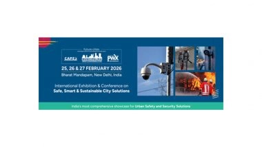 Business News | Safe & Secure Cities Theme Takes Centre Stage at Municipalika 2026
