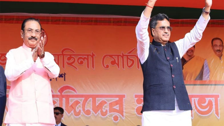 India News | 'Threat and Blackmail Politics Won't Work': Tripura CM Manik Saha Takes on Tipra Motha, CPIM