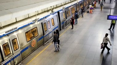 Business News | Cabinet Approves 13 New Stations for Delhi Metro Under Phase-IV A