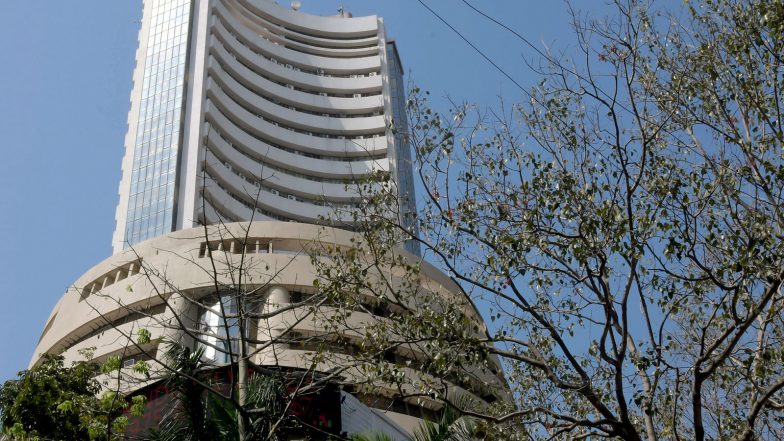 Business News | Stock Market Ends Marginally Lower in Volatile Session