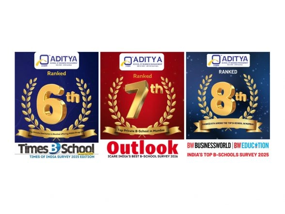 Business News | Consistent Academic Performance Places Aditya School of Business Management Among Mumbai's Best