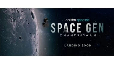 Entertainment News | Web Series 'Space Gen - Chandrayaan' to Chronicle India's Landmark Lunar Missions