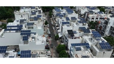 India News | Gujarat Crosses 5 Lakh Rooftop Solar Installations, Achieves 1,879 MW Capacity; Success Stories to Shine at VGRC Rajkot