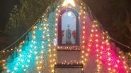 India News | UP: St Mary's Church Glows with Christmas Festivities in Ayodhya